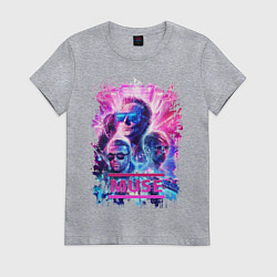 Футболка хлопковая женская Muse, цвет: меланж