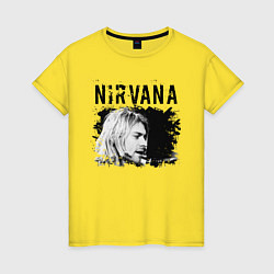 Женская футболка NIRVANA