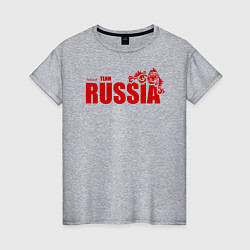 Женская футболка Russia
