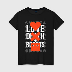 Женская футболка LOVE DEATH ROBOTS LDR