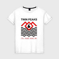 Женская футболка Twin Peaks