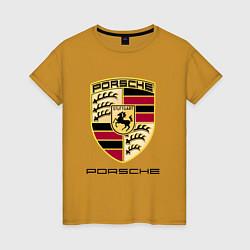 Женская футболка PORSCHE