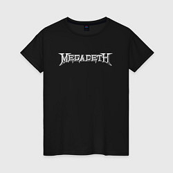 Женская футболка Megadeth