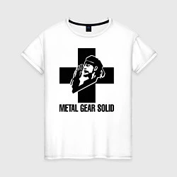 Женская футболка Metal Gear Solid