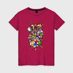 Женская футболка Sonic Pixel Friends
