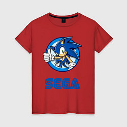 Женская футболка SONIC SEGA