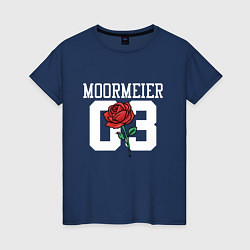 Женская футболка PAYTON MOORMEIER Роза