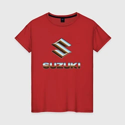 Женская футболка Suzuki
