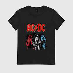 Женская футболка ACDC