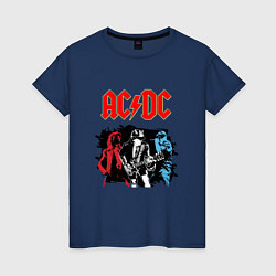 Женская футболка ACDC