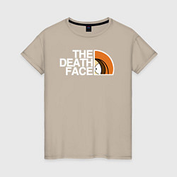 Женская футболка The death face