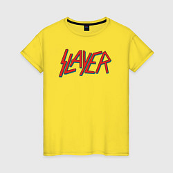 Женская футболка Slayer 27