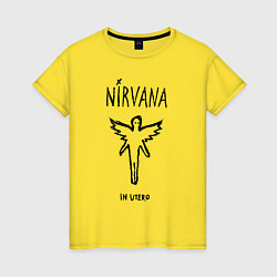 Женская футболка Nirvana In utero