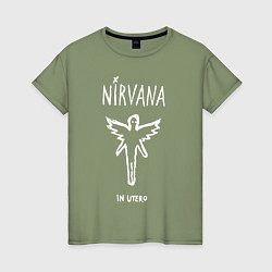 Женская футболка Nirvana In utero