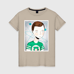 Женская футболка Sheldon Cooper