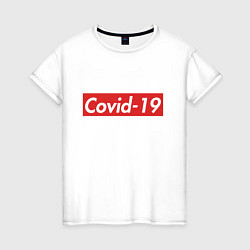 Женская футболка COVID-19