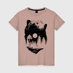 Женская футболка Bear