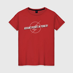 Женская футболка Advancements In Power