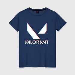 Женская футболка VALORANT GLITCH