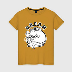 Женская футболка Wu-Tang Cat