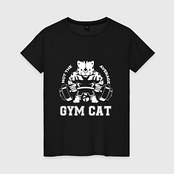 Женская футболка GYM Cat