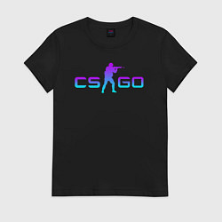 Женская футболка CS GO NEON