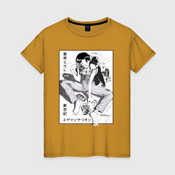 Женская футболка Мисато Кацураги