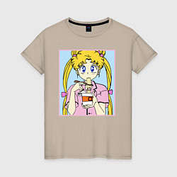 Женская футболка Sailor Moon Usagi Tsukino