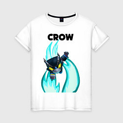 Женская футболка BRAWL STARS MECHA CROW
