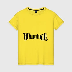 Женская футболка Амбиграмма Иллюминати