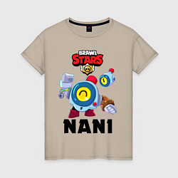 Женская футболка BRAWL STARS NANI НАНИ