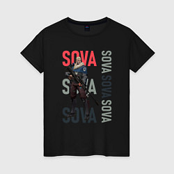 Женская футболка Valorant Sova