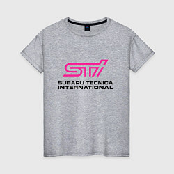 Женская футболка SUBARU STI Z