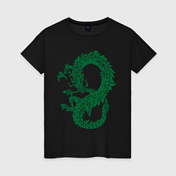 Женская футболка Древний китайский дракон