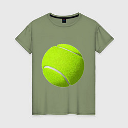 Женская футболка Теннис
