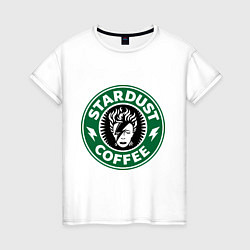 Женская футболка Stardust coffee