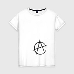 Женская футболка Я анархист