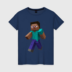 Женская футболка Minecraft персонаж