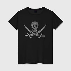 Женская футболка Pirate