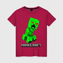 Женская футболка MINECRAFT CREEPER