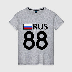 Женская футболка RUS 88