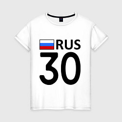 Женская футболка RUS 30