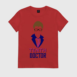 Женская футболка Tenth Doctor