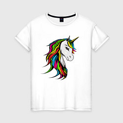 Женская футболка Unicorn of love