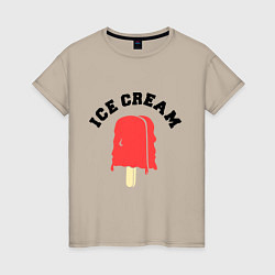 Женская футболка Liquid Ice Cream