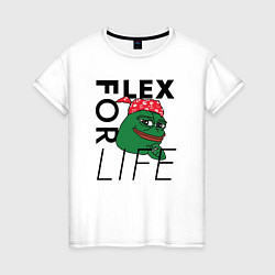 Женская футболка FLEX FOR LIFE