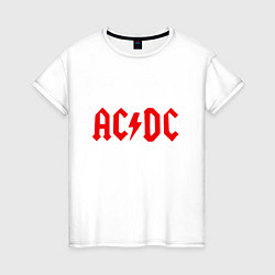 Женская футболка ACDC