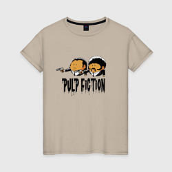 Женская футболка Pulp fiction