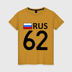 Женская футболка RUS 62