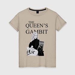 Женская футболка The queens gambit